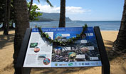 First Reef Sign on Kauai