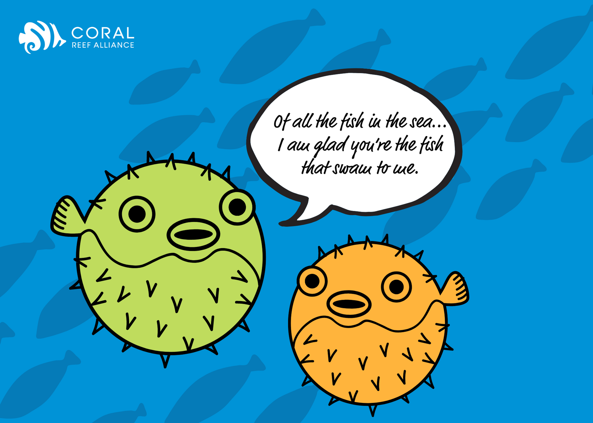 Share the Love! Download Our Ocean-themed Valentine's Day Cards - Coral  Reef Alliance
